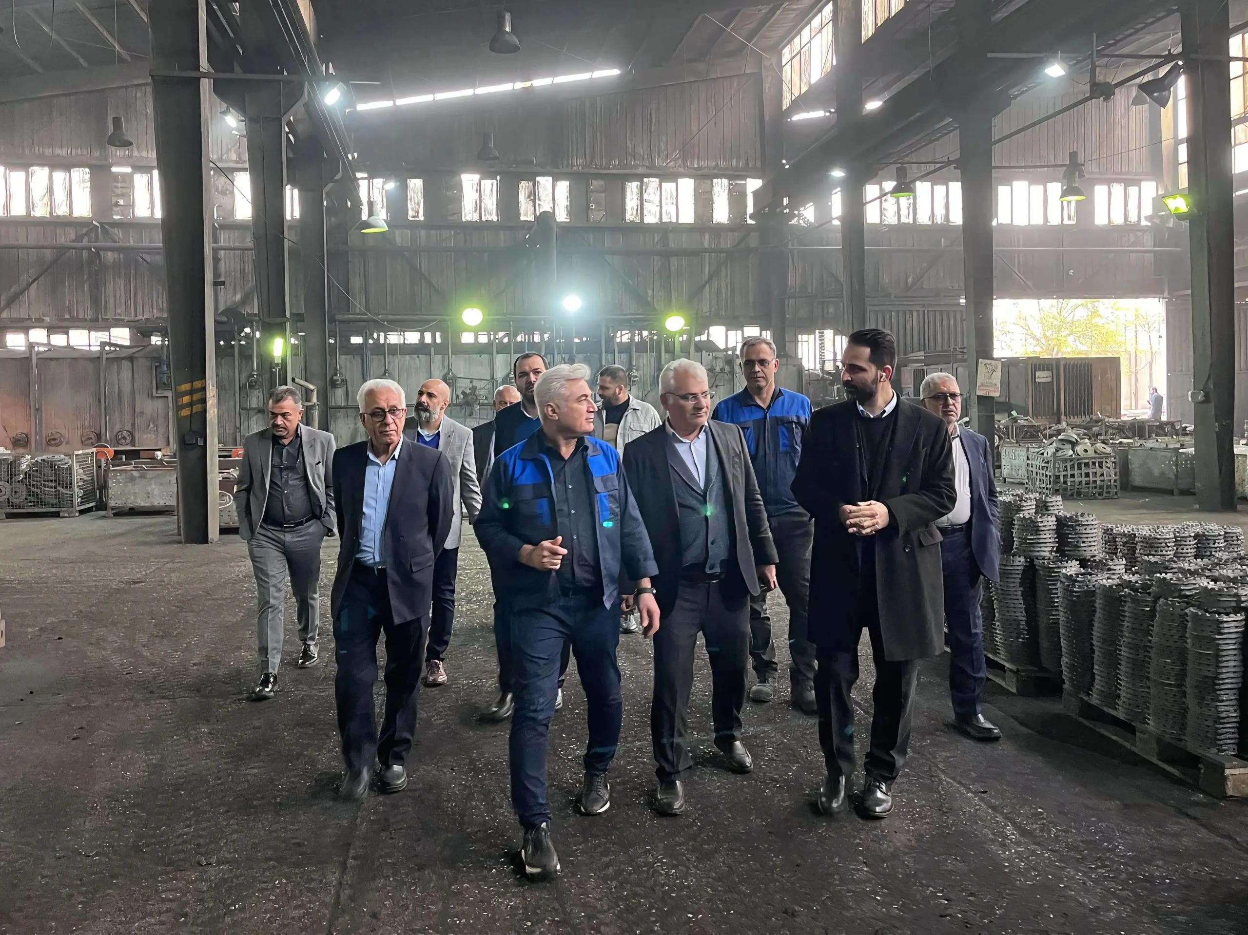 بازدید رئیس هیئت مدیره نفت آفتاب و مدیرعامل نفت پارس از کارخانجات اتمسفر